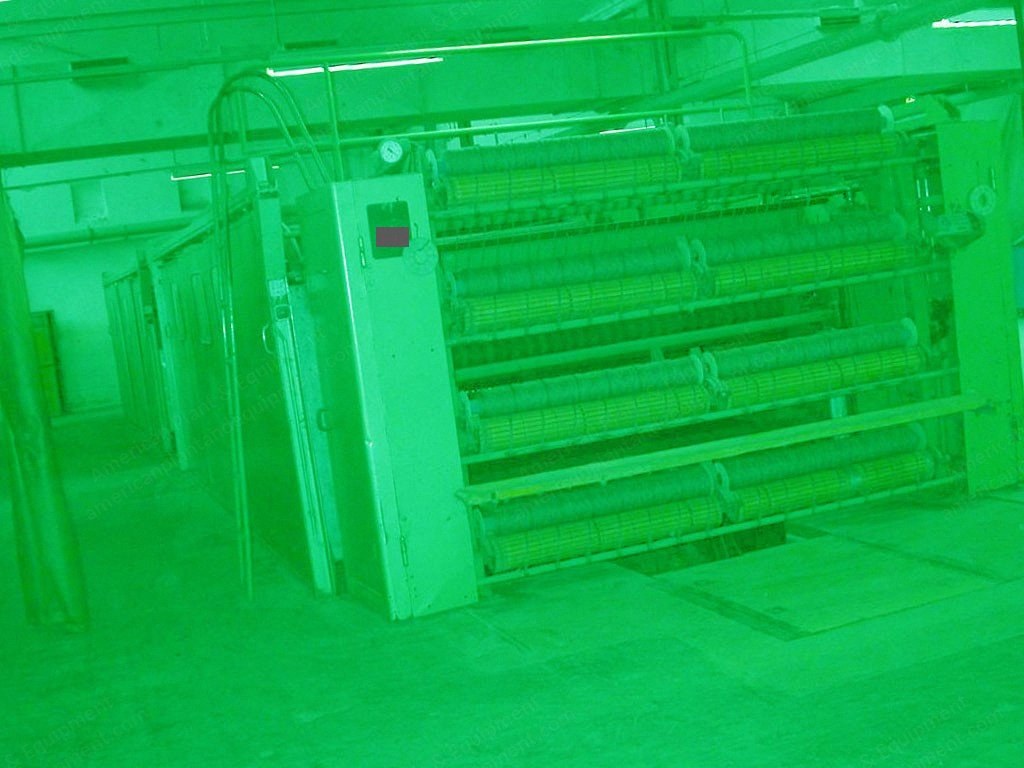 Houget Duesberg Bosson, Automatic Carding Set, 2 Swifts, Working Width 2200mm, 112 Good Ends
