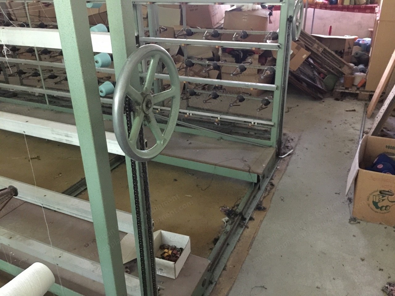 Hacoba Creel, 336 Positions, 300mm Gauge, 900 m/min