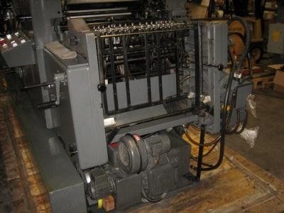 Heidelberg, GTO Z 52 P, 1989, 360x520mm, 2 Colors, Perfecting 1/1