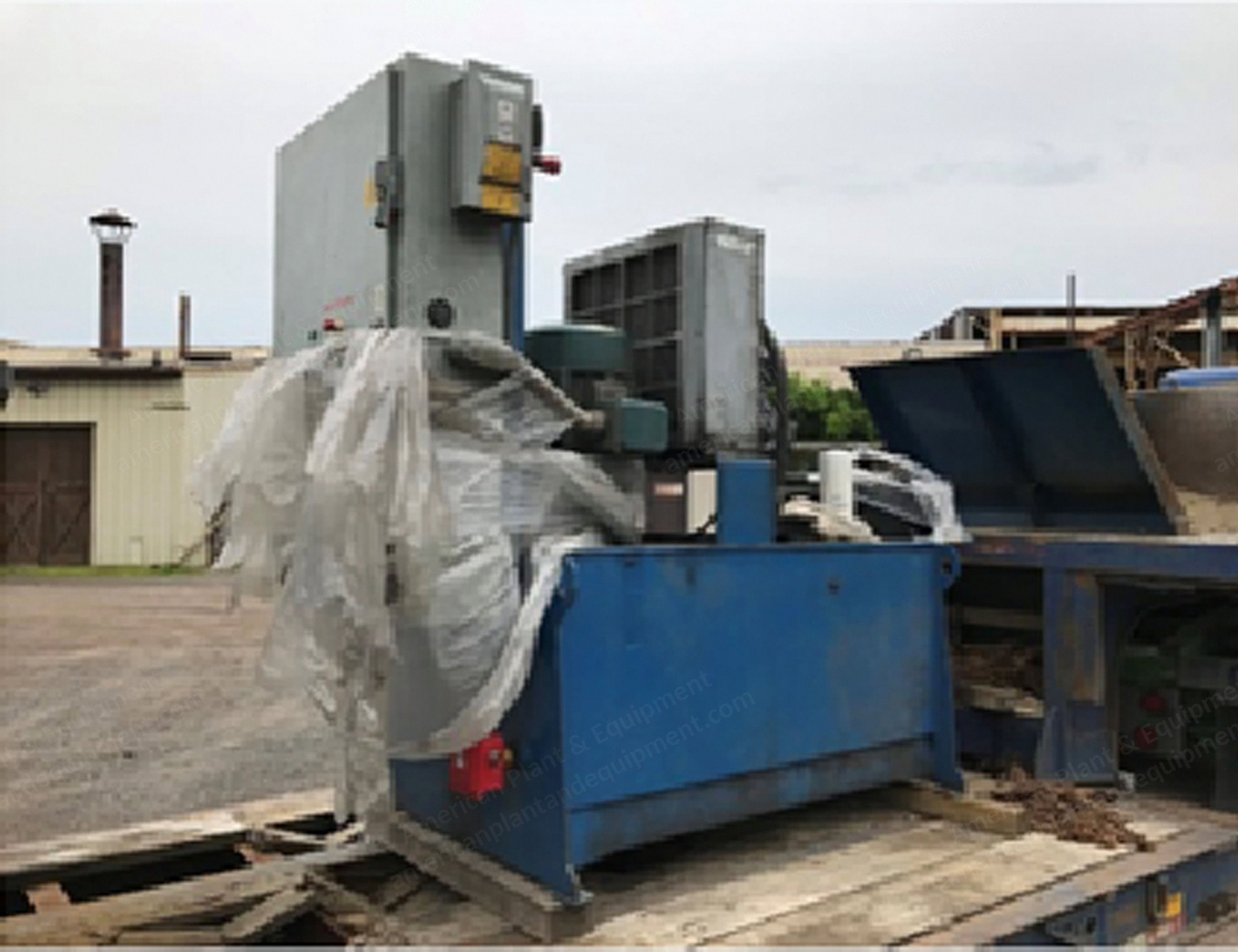 Excel, HV10, Heavy-Duty Full-Eject Horizontal Baler, 10" Cylinder, 50 HP, 45" x 60" Charge Box