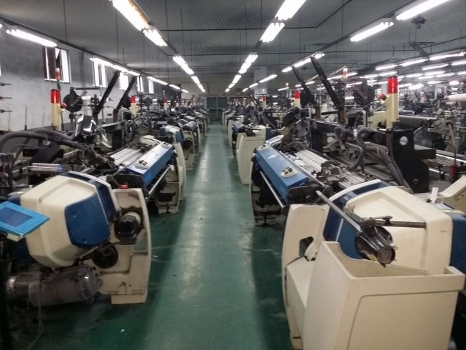 Picanol, Optimax, 2011, Rapier Looms, 2200mm Width, 8 Colors, Staubli Dobby 670B