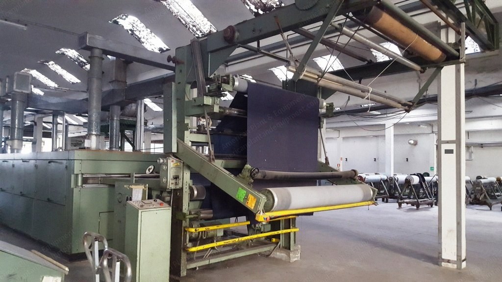 Monforts, Montex F/6GK, 1983, 2000mm Width, 6 Chambers, Steam Heated, Pin Chain