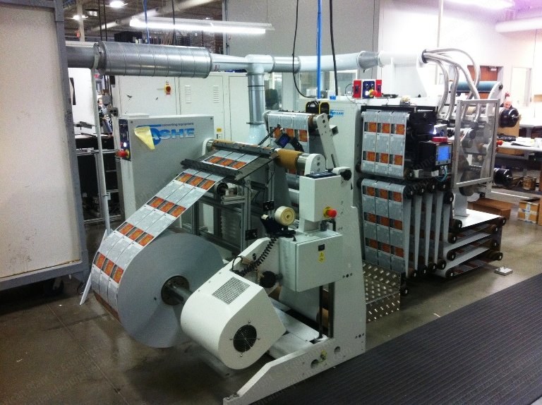 Ashe, Duplex Slitter/Rewinder, 2011, 16" Max Rewind, 1500 FPM