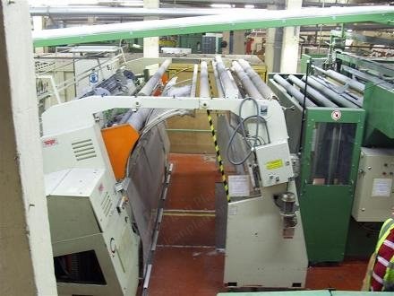 Meca, Target, 1996, 112" Wide, Double Chain Stitch, Twin Needle Bar, 600 RPM