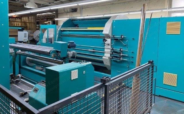 Karl Mayer, GOM 16 Gir-O-Matic, 2003, 16 Colors, Warp Length 14 to 700m, Waxing Device