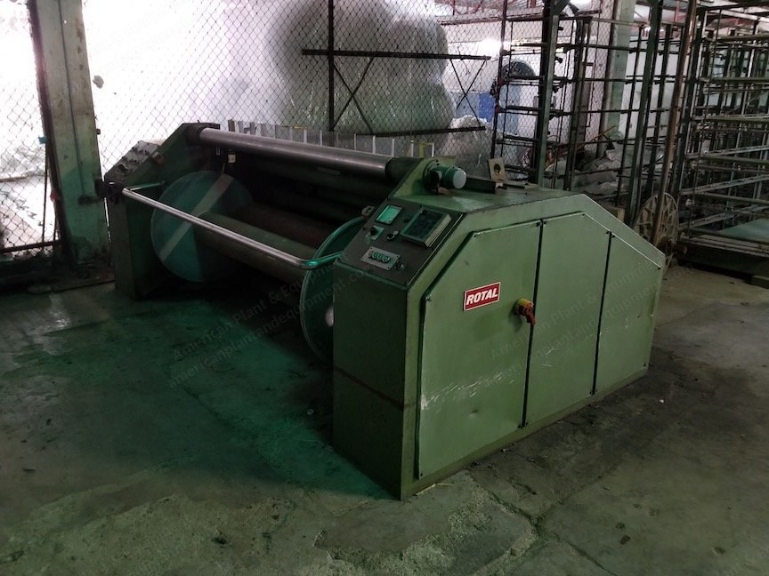Rotal, H-180 & ID4 420/100, 1986, Direct Warper and Sizing Machine, 4200mm Width, 1000mm Beam Diameter