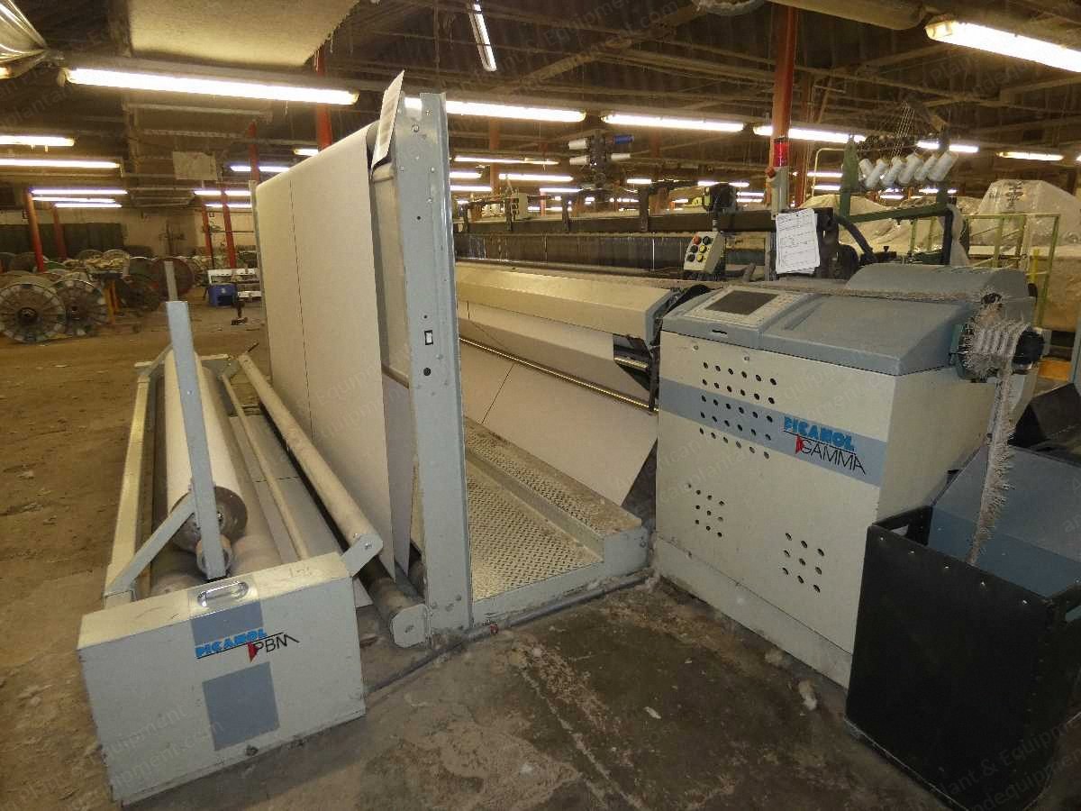 Picanol, Gamma, 1999, 3400mm Working Width, 4 Colors, Staubli Dobby