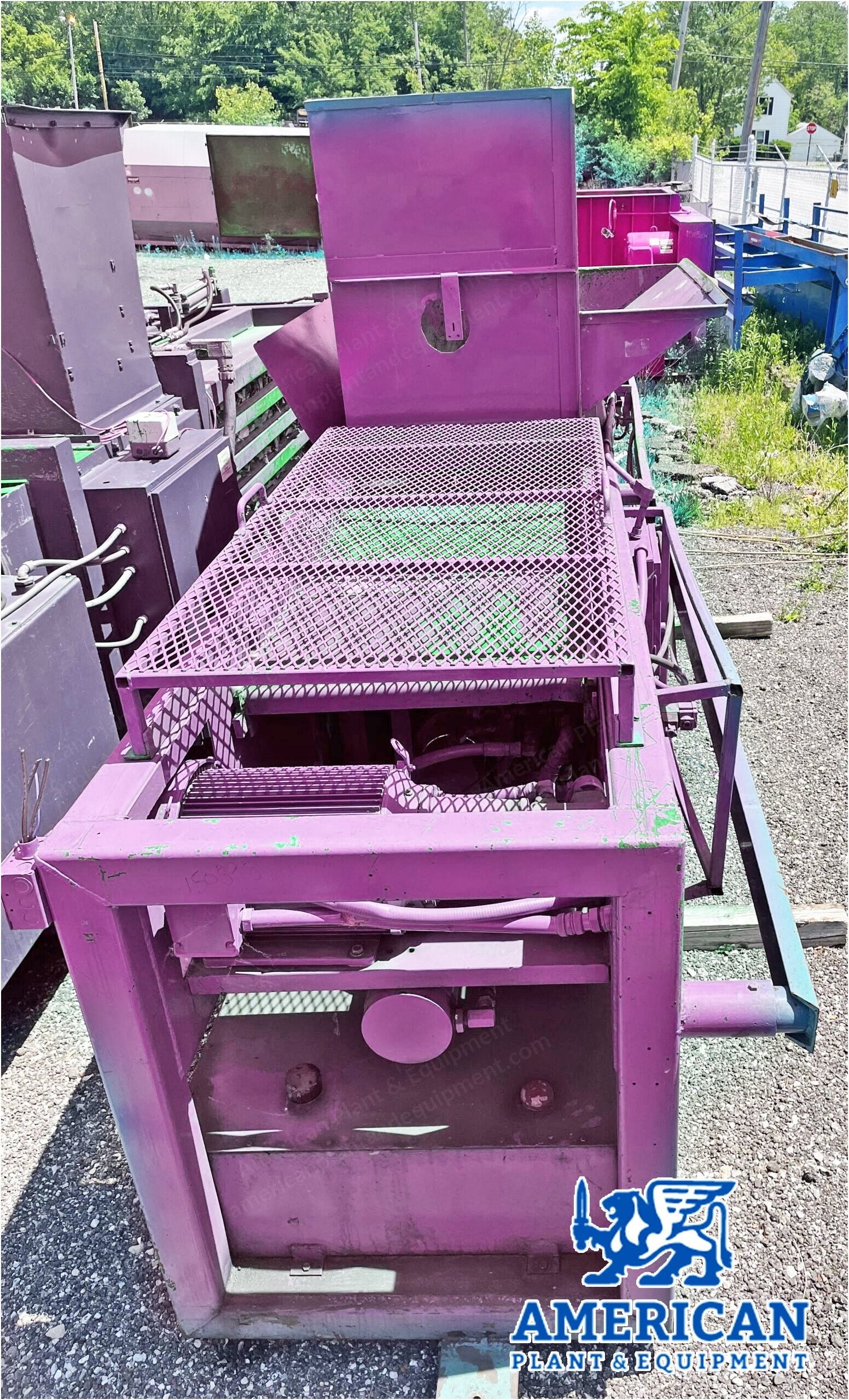 American Baler, 72AH42-OSH, Manual-Tie Baler, 20HP, 72x30x42 inch Bale Size