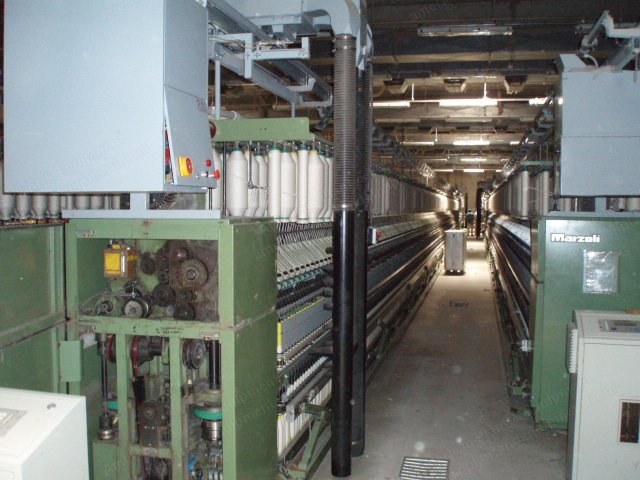 Marzoli, NSF, 1996, 1008 Spindles, 48mm Ring Diameter, 75mm Gauge, Caipo Slub Device
