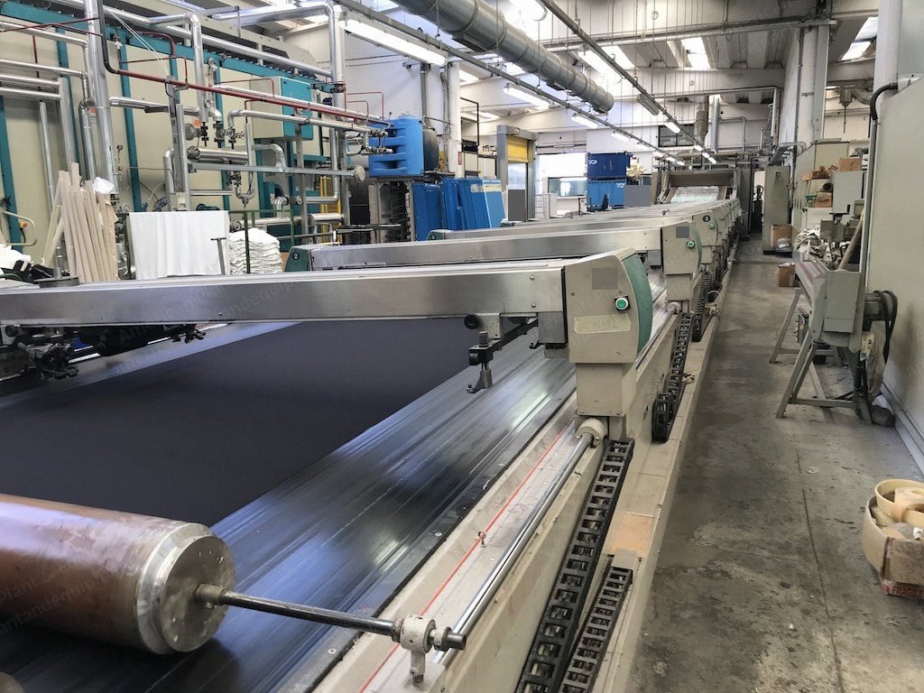 Reggiani, Prima, 2001, 1800mm Working Width, 10 Colors, 3 Rotary Heads, 3 Chambers Gas Dryer
