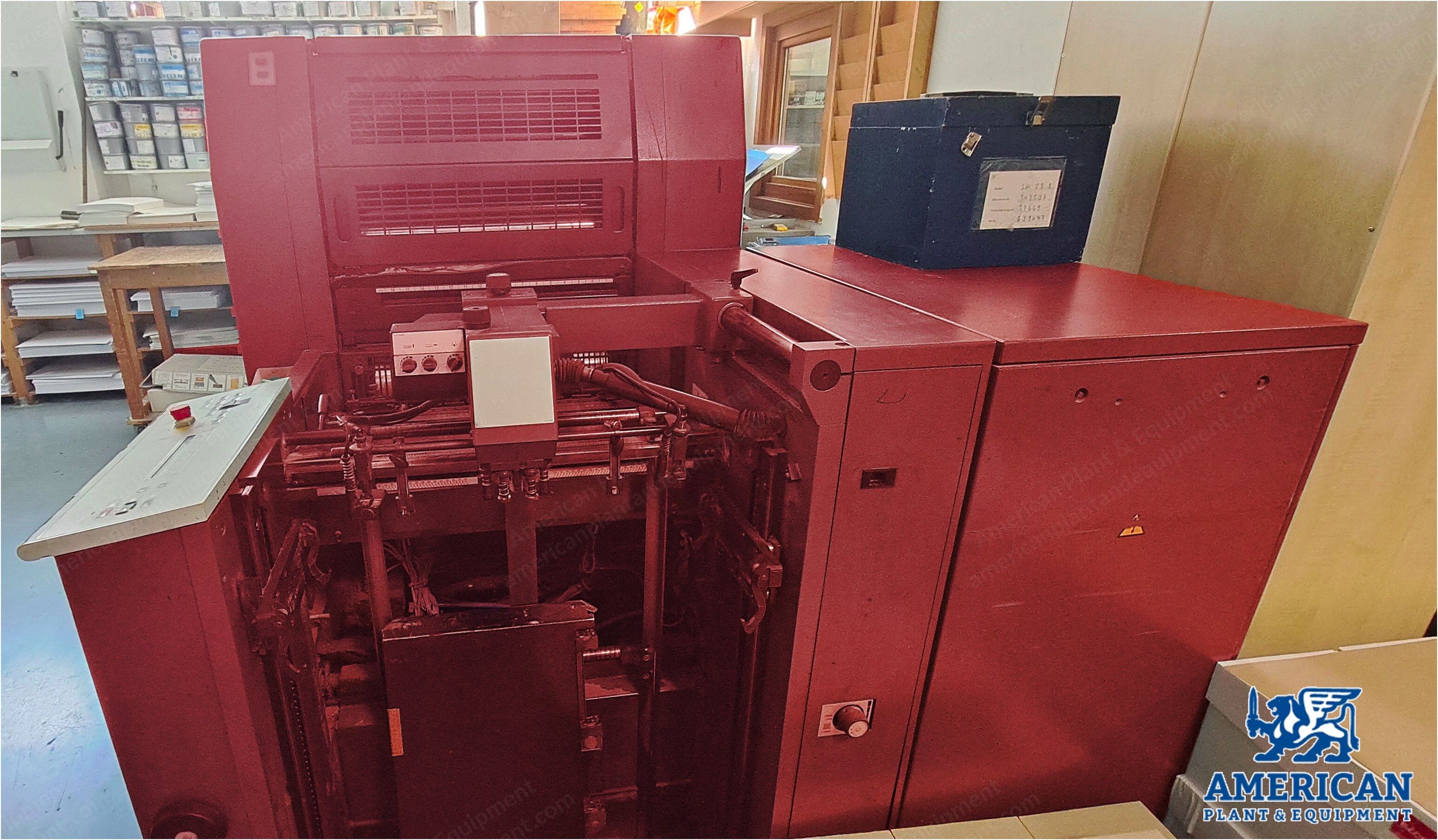 Heidelberg, Speedmaster SM-52-2, 2000, 2 Colors, 78 Million Impressions