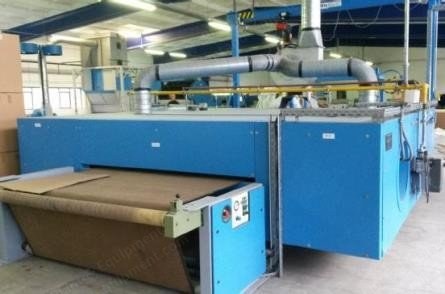 Stork Lamination System and Dryer, KBM 3597, 2012, 1200-1900mm Working Width, Gas Heated