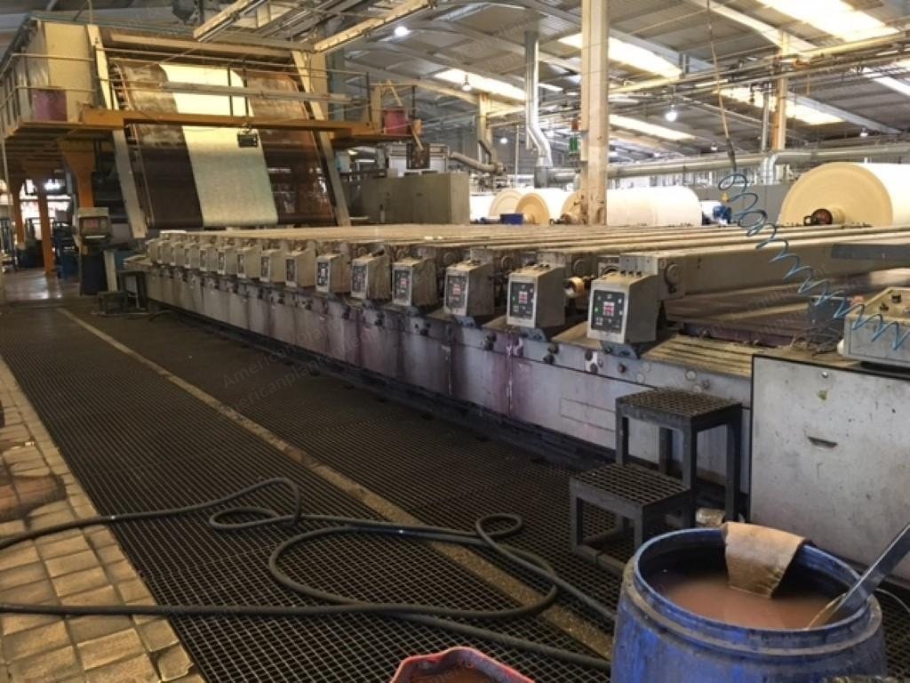 Reggiani, Revolution, 1995, 3200mm Working Width, 15 Colors, Gas Heated Dryer