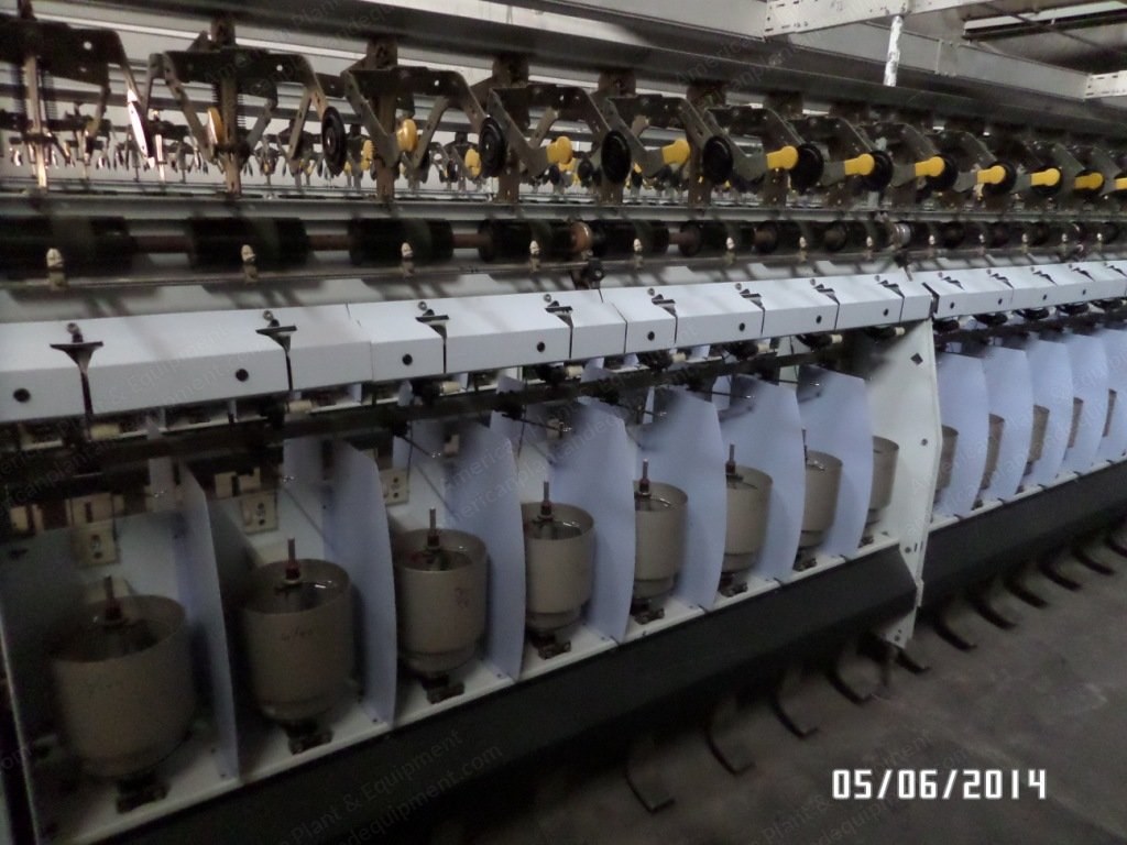 Volkman, Focus VTS 09, 2005, 192 Spindles, 140mm Pot Diameter, 250mm Spindle Gauge, 30kW Motor