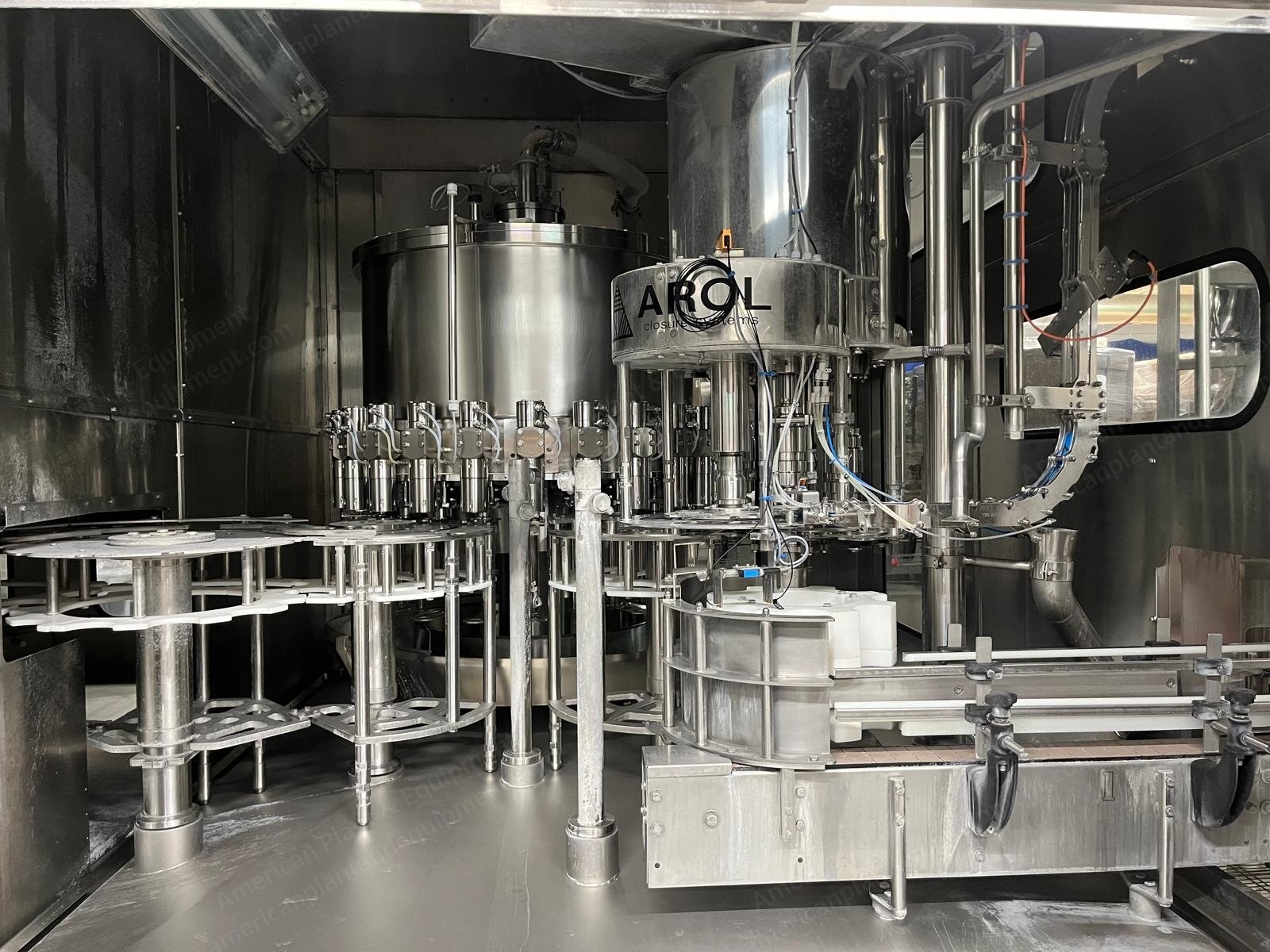 Weightpack, PET-Bottling Line, 2010, 12000 b/h, with SIPA Stretch-Blowing Machine, Arol-Capper, Labeler