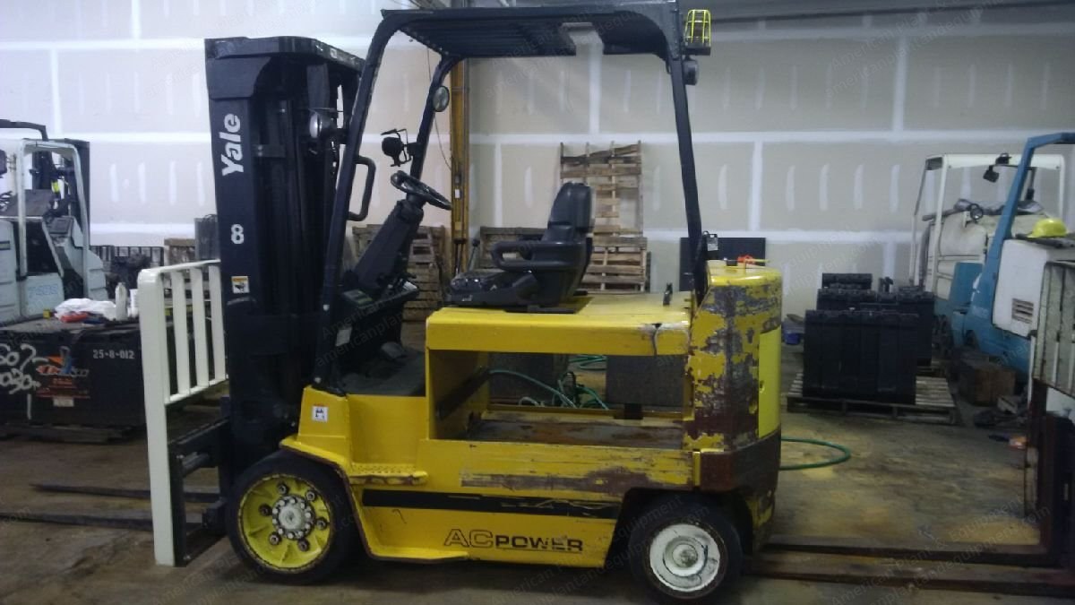Yale, ERC080HHN36TE088, 2011, 8000 lbs Capacity, Triple Mast, Sideshift, 36V