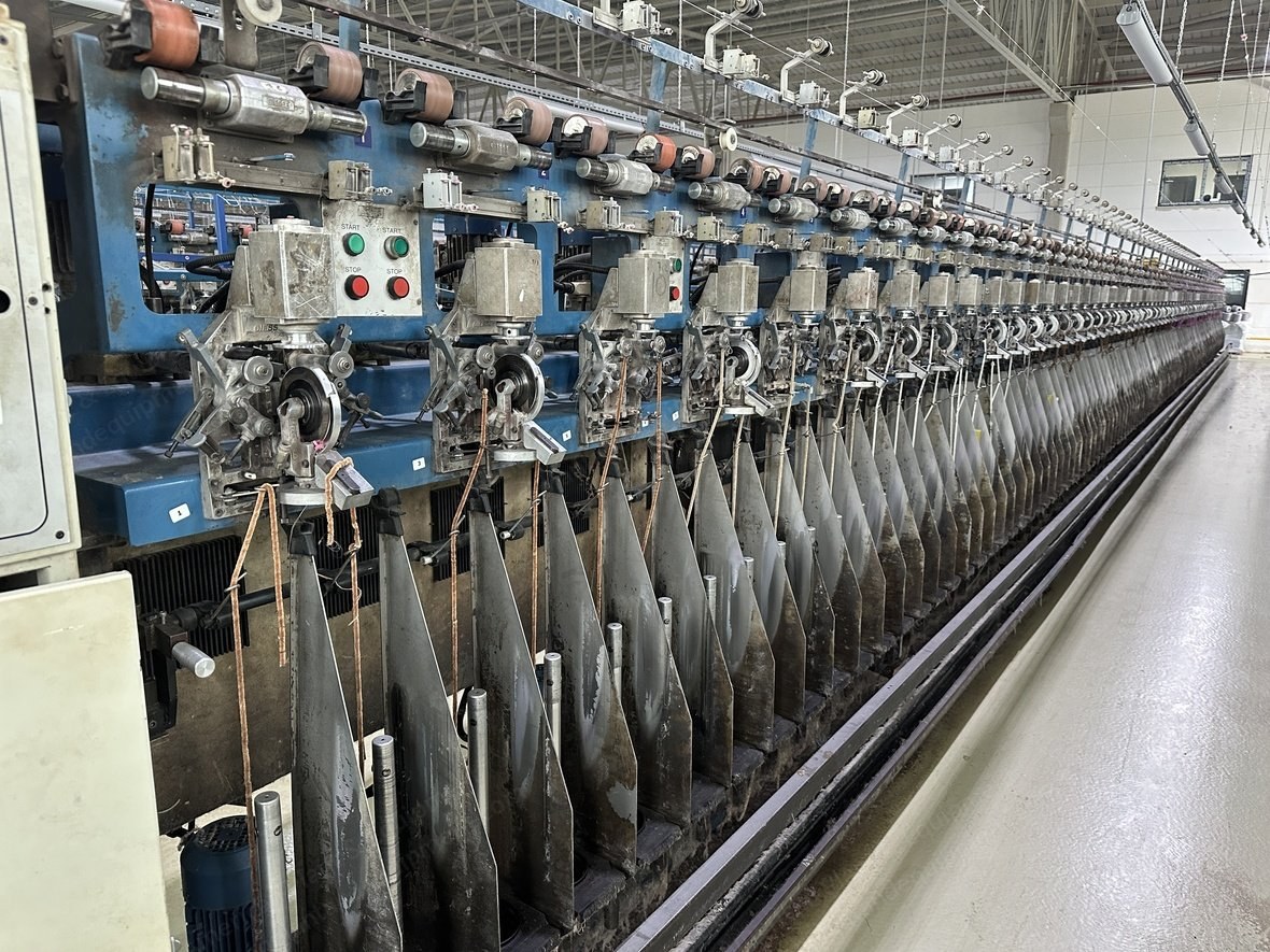 Giesse, AC91/E, Chenille Spinning Machine, 128 Spindles, 485mm Tube Length