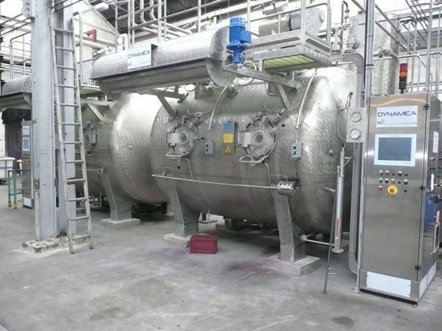MCS, Dynamica, 2014, High Temperature Fabric Dyeing Machine, 600 kg Capacity, 2 Ports
