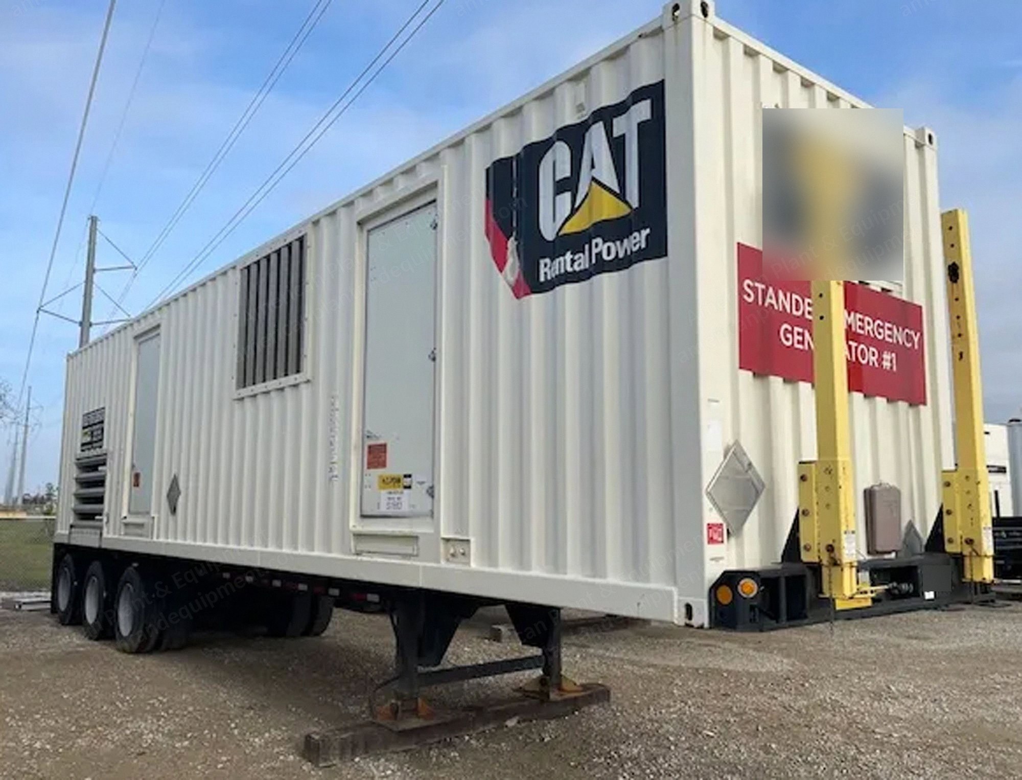 Caterpillar, XQ2000, 2002, 2000 kW, Diesel Power Module, 3477 Hours