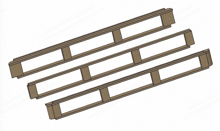 Viking, Sprint II, Automatic Nailing Machine, Bedframe Side Assembly
