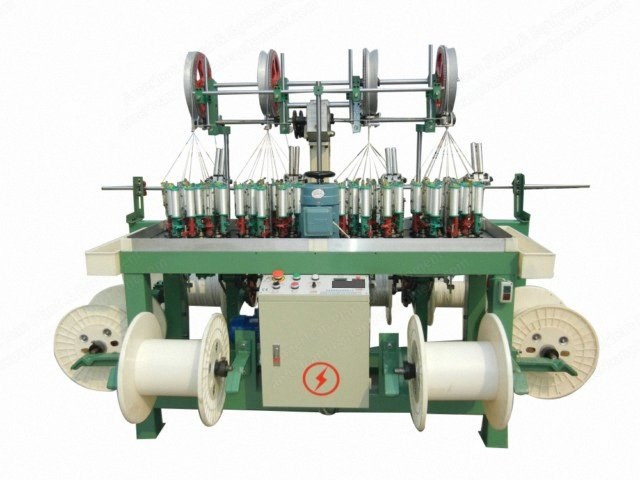 NovaStar, BE124, Hollow-Tube Braiding Machines, 80mm Spindle Gauge, 16/20/24 Spindles, 0.55kW