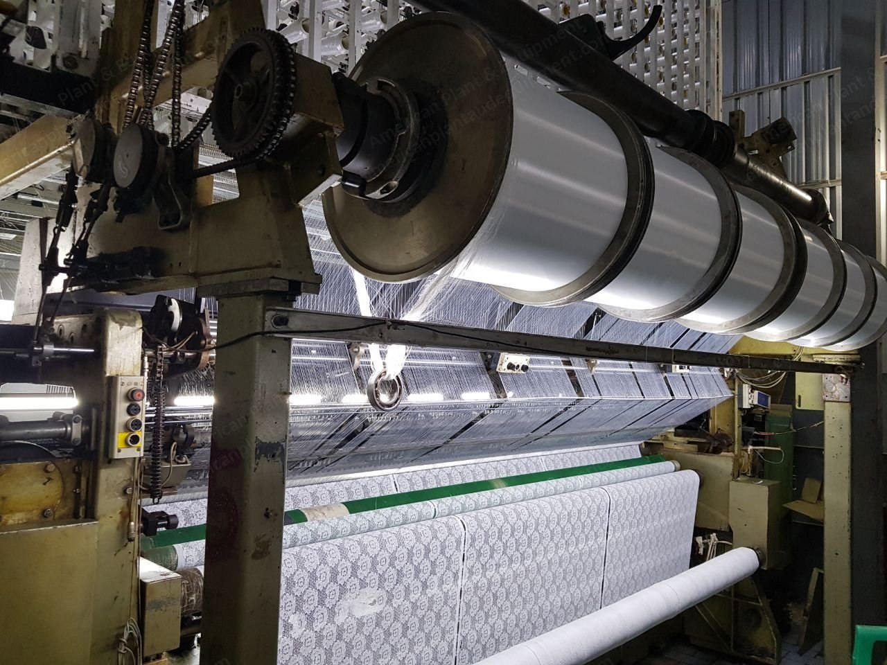 Karl Mayer, MRSS 56 SU, Multibar Raschel Machine, 130" Width, 56 Bars, 300 RPM