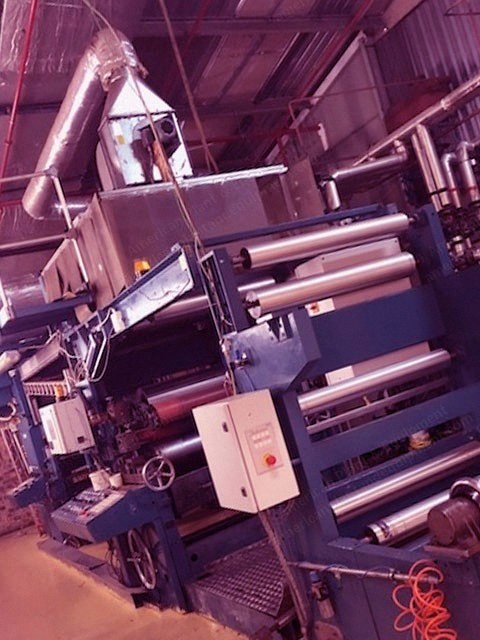 Kroenert, PAK 600, 1979, Wax Coater, Width 660mm, Speed 120 m/min