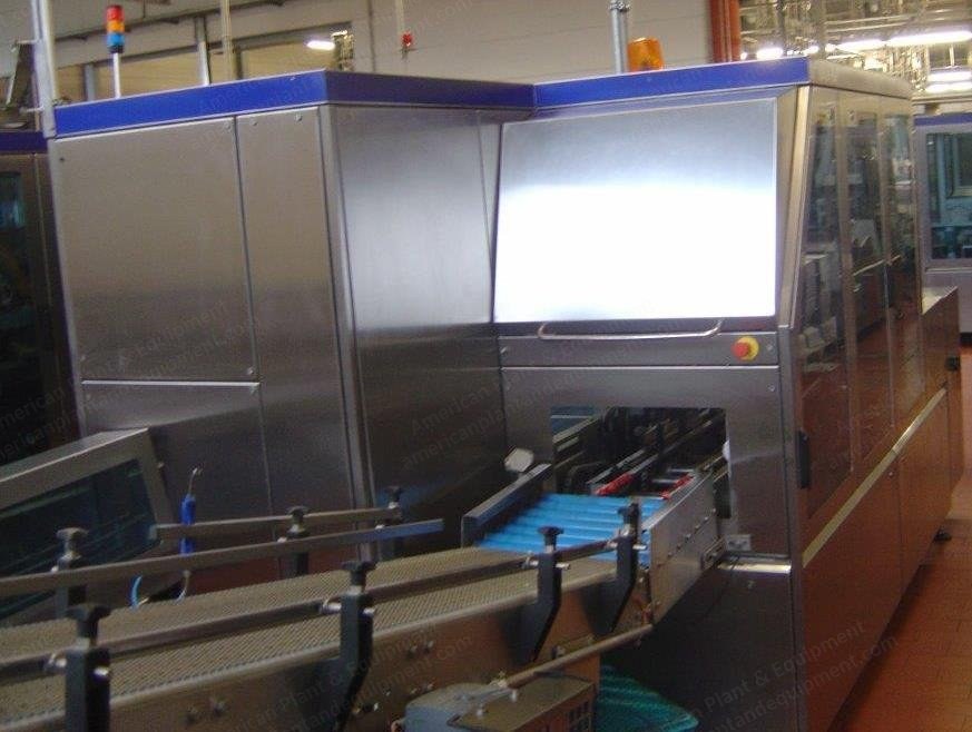 Tetra Pak, TBA/8, 1994, Filling Machine, 500 ml Slim Line, Capacity 6000 pac/h, with TCBP/70 Cardboard Packer
