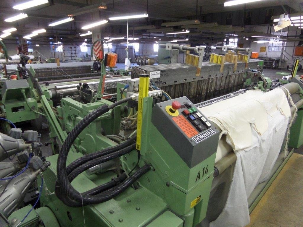 Dornier, LWV 4/S, 2001, Airjet Weaving Machine, 2300mm Width, 4 Colors, Staubli 2871 Dobby