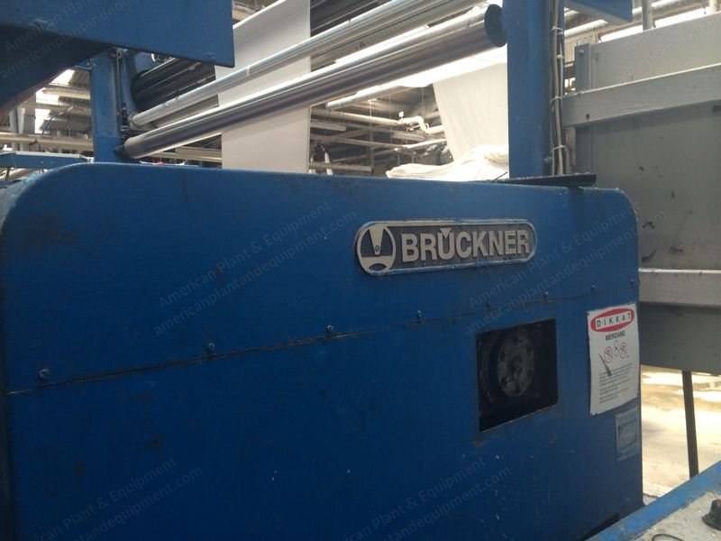 Bruckner, 2001, 2400mm, Gas Heated, 6 Chambers, Vertical Pin Chain Stenter
