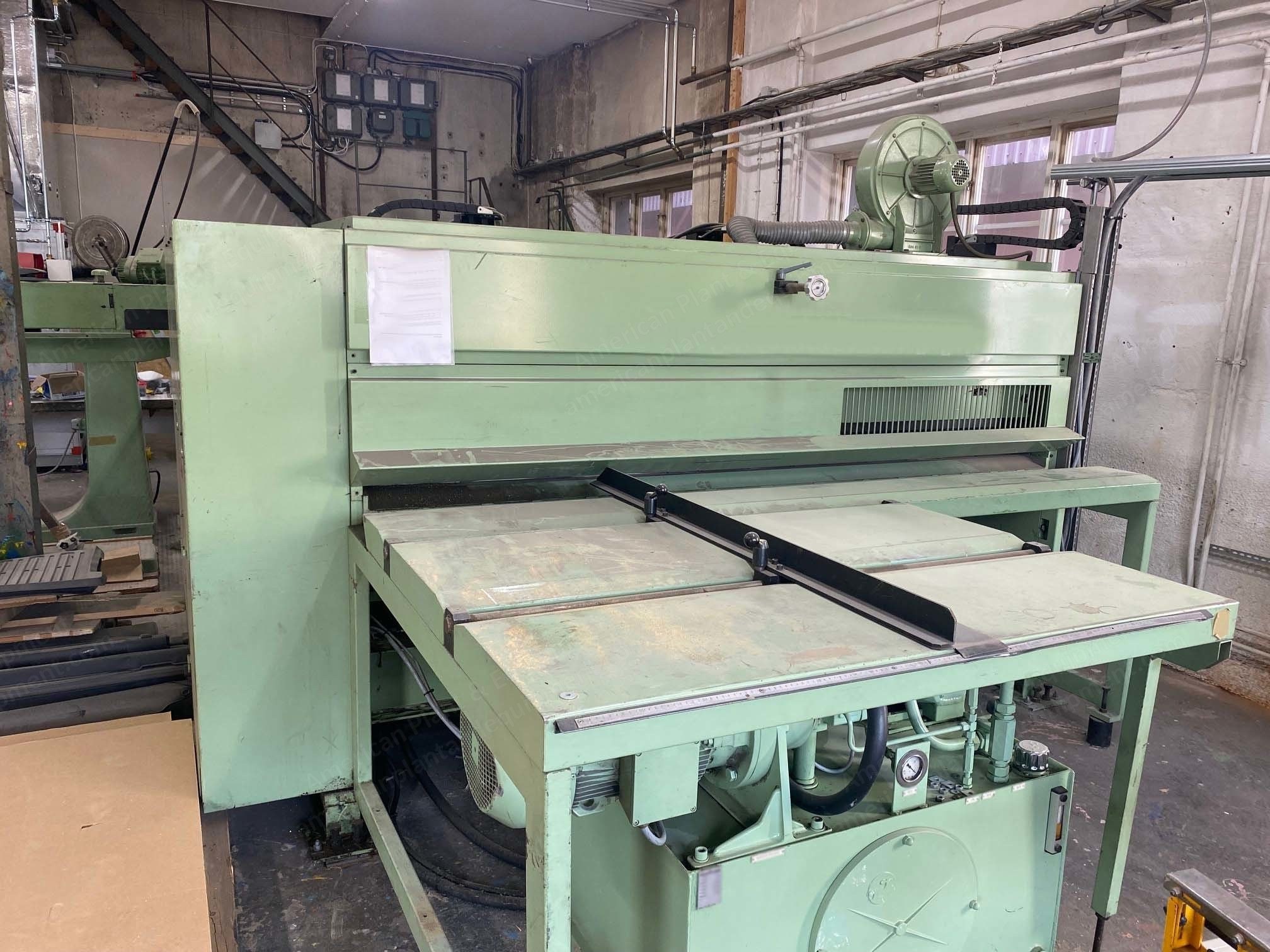 Göpfert, SRE 2 Z (150), 1985, Max Sheet 2500x9999mm, 70kW, Weight 6t