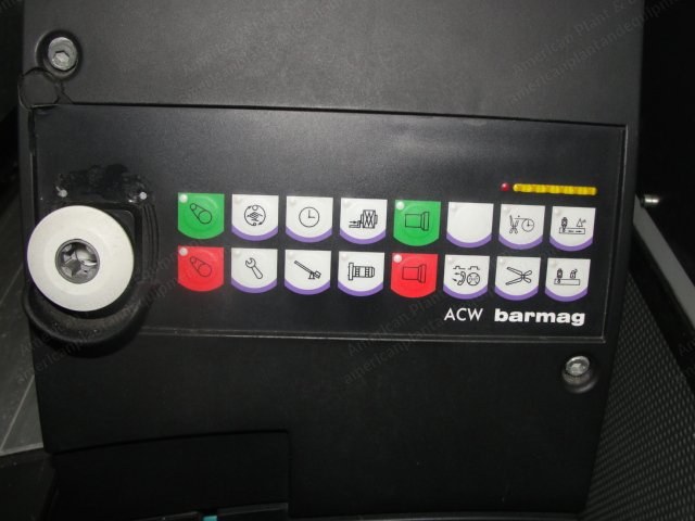 Barmag, ACW 1200/8, 2004, 8 Positions, 150x125mm Package Size, 6000 rpm Max Speed