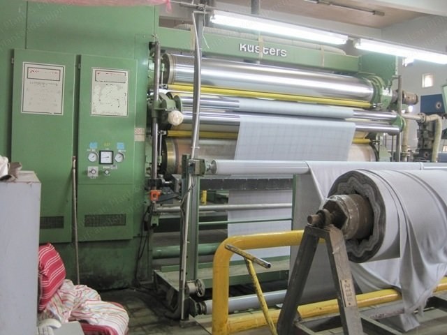 Kusters, 213.60 - 2800, 1987, 2800mm Working Width, 3-Bowl, 60 Tons Pressure, Oil Heated