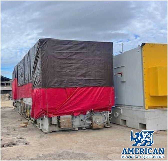GE, Frame 5 PA, 2014, 26 MW, Natural Gas Turbine Generator, 60 Hz, 13800V