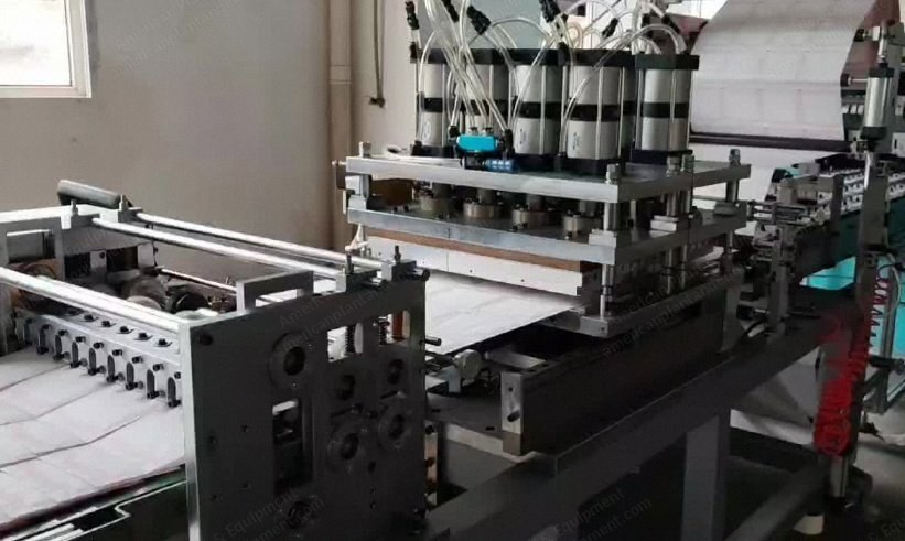 NovaStar, Y10, Gauze Folding & Cutting Machine, 100x100mm, 8-Ply, 4-Channel, 280 Packs/min