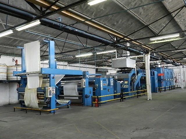 Stentex, Stentotherm 3300 E, 1996, 2200mm width, Multilayer stenter, Drying & heatsetting