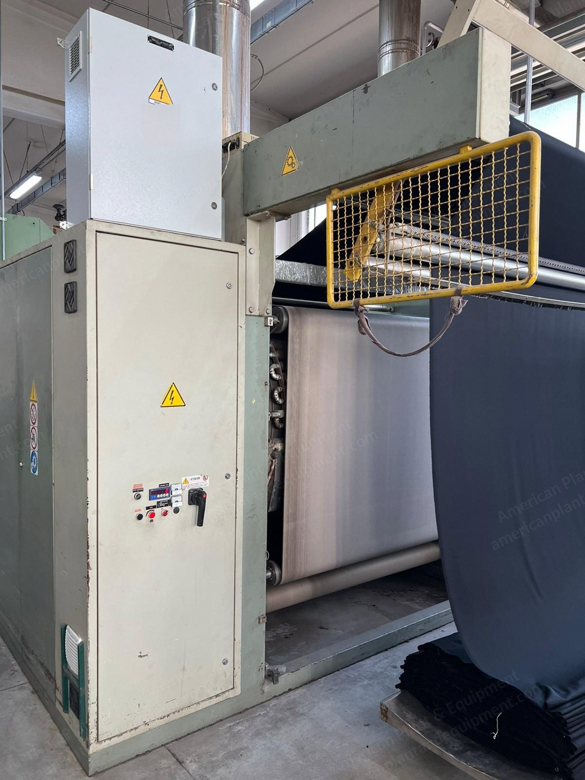 Biella Shrunk Process, Thermoduplex 90, 1995, Continuous Decatizing Machine, Working Width 1700mm