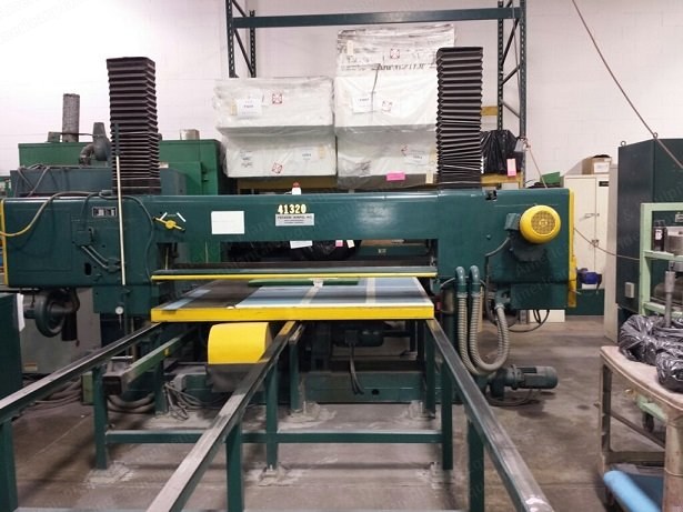 Fecken-Kirfel, H-14-A, 1977, Skiving Machine, 2000mm Working Width, Vacuum Table, 230V