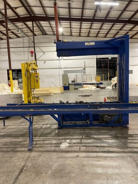Edge Sweets, EL-3, Vertical Foam Cutting Machine, Bun Height 54", Table 70.5" x 137"