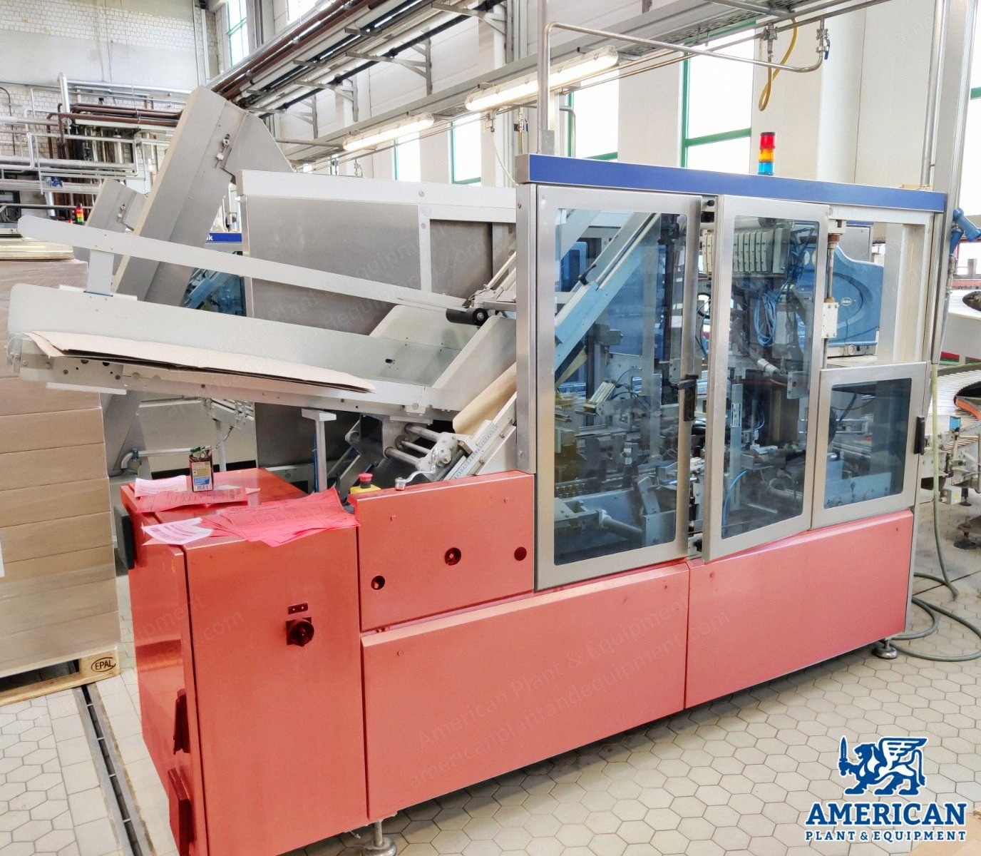 Tetra Pak, TBA/21 TPA500 SQ, 2004, Filling Line, 500ml Square, with Applicator and Packer