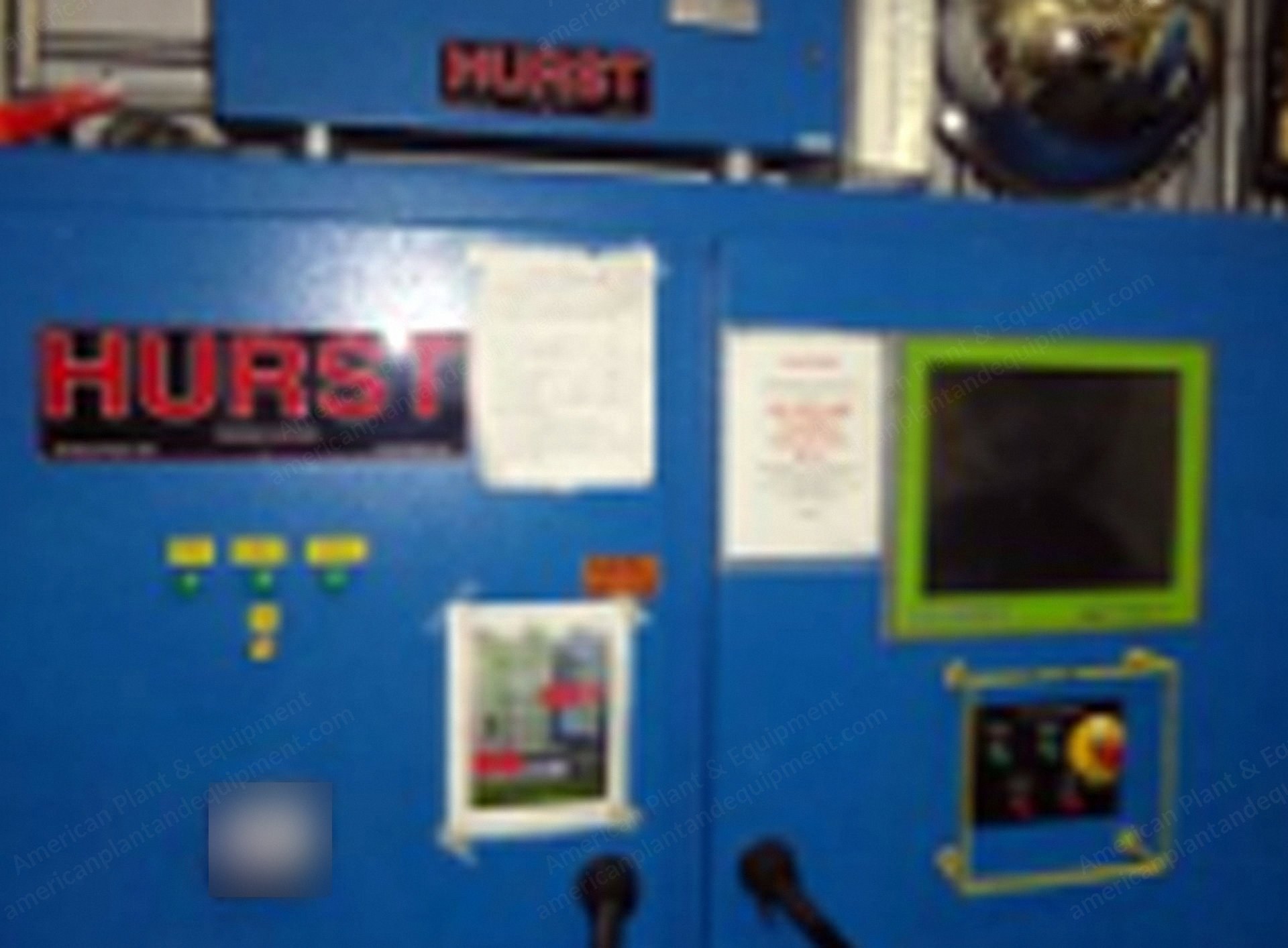 Hurst, HYD9750-450-1, 2009, Hybrid Biomass Boiler, 1500 HP, 1.0 MW Erie Back Pressure Turbine, 51750 lbs/hour