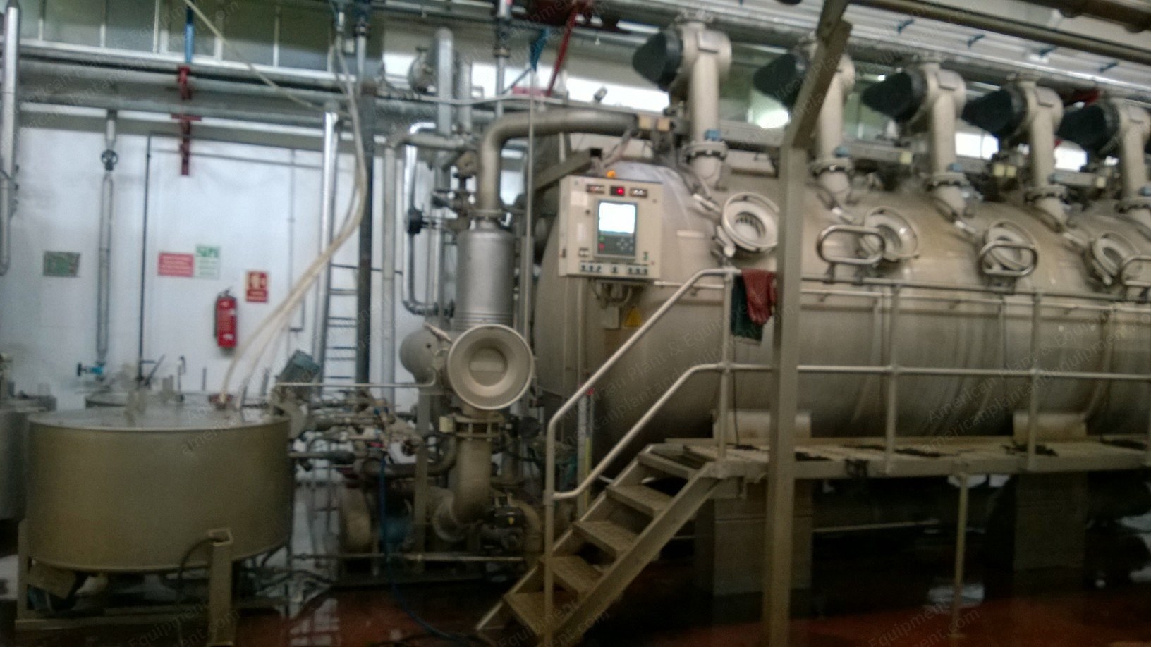Thies HT Dyeing Machine, 1500 kgs Capacity, 2004, 6 Sections, Reserve Tank