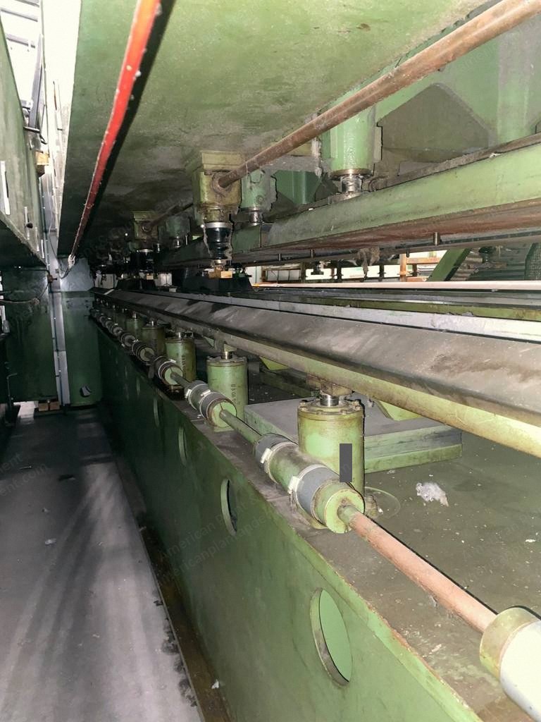 Fehrer, NL 12, 1989, Finishing Needle Loom, Working Width 6100mm, Double Board Downstroke, 60mm Stroke, 1200 RPM