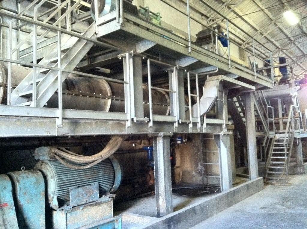 Vat Former Machine, 2600mm Width, 100 TPD Capacity, 150-200 m/min Speed
