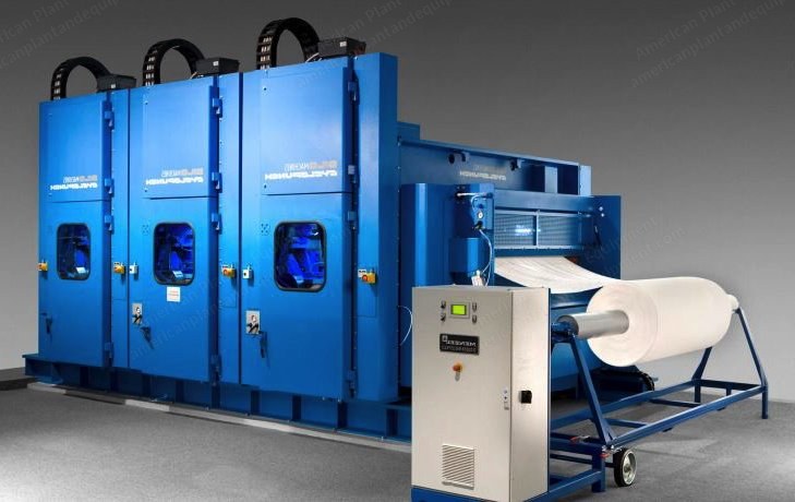 Dilo, Di-Loom Cyclopunch OUG-II CPSGL, 2007, Finishing Needle Loom, Working Width 2500mm, Stroke 25mm