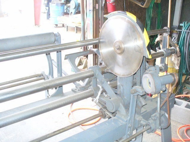 Utica, Baloney Slitter, 2650mm Working Width, 350mm Blade Diameter