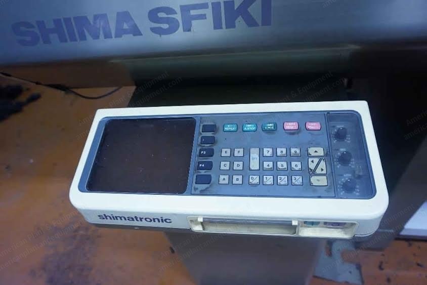 Shima Seiki, SES/SFE Series, 1999, Flat Bed Knitting Machine, 12 Gauge