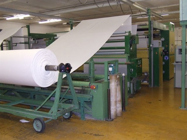 Vollenweider, Super Duplo PMD-V, BJ, 1991, Blade Shearing Machine, 3m Working Width, 2 Knives