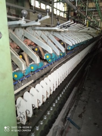 Zinser, 319 LSL, 1986, 800 Spindles, 75mm Gauge, 55mm Ring, Automatic Doffing