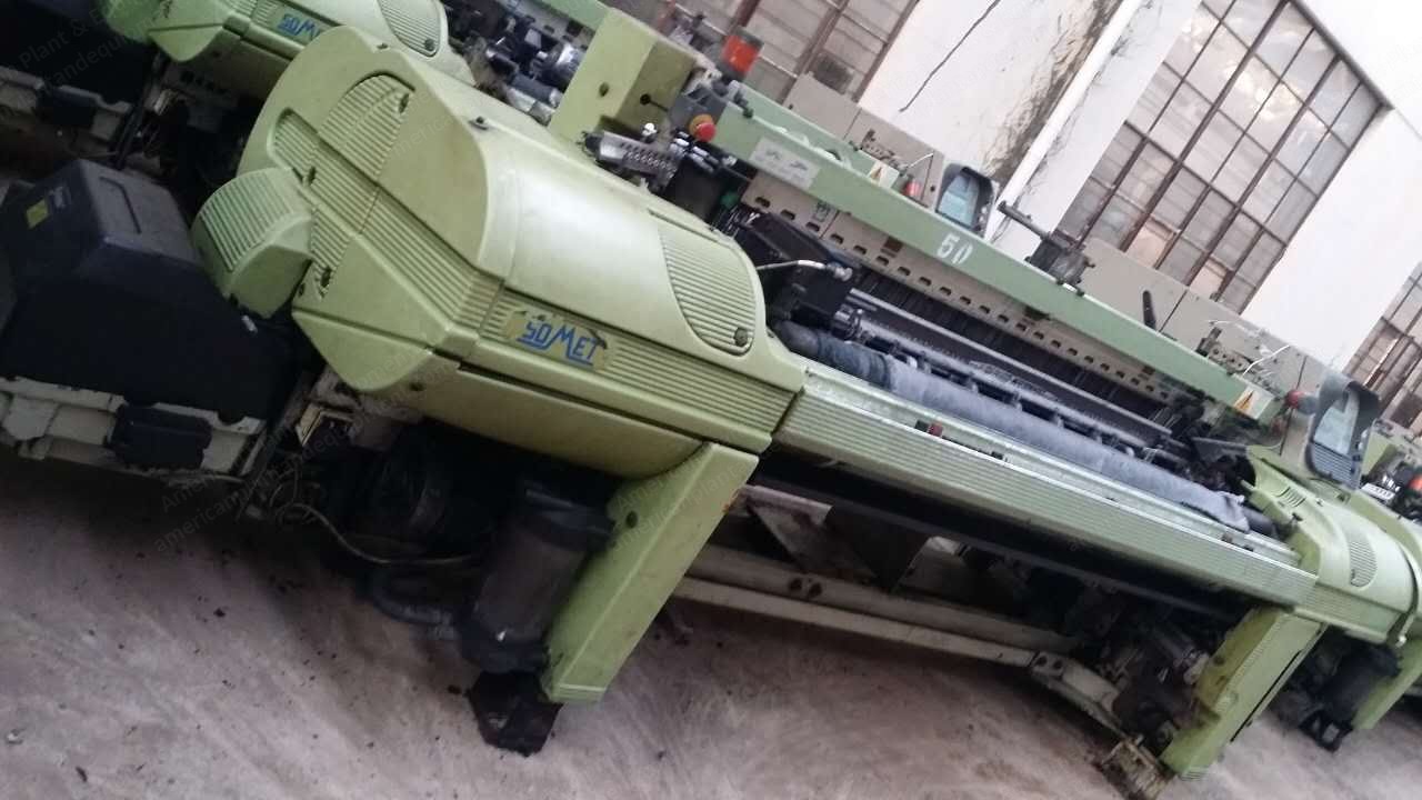 Somet, Super Excel, 2001, 2200mm Width, 2 Colors, Staubli Electronic Dobby